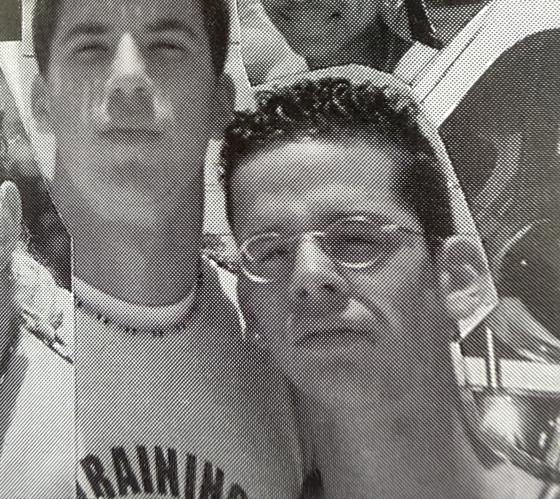 Roy and I, circa 1999. High school. The 5th and 6th Beatles.
