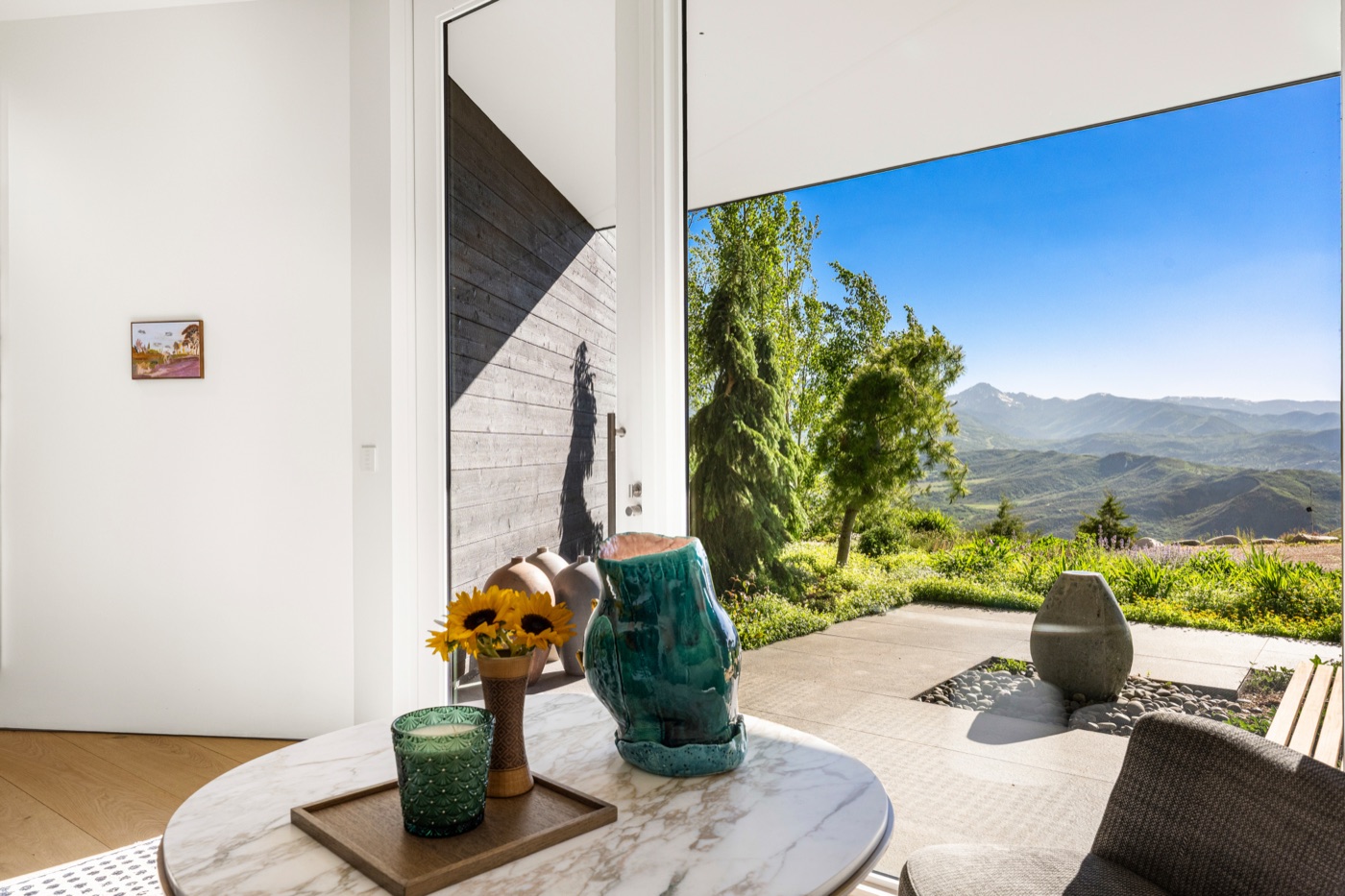 Inside 542 Carroll Drive.