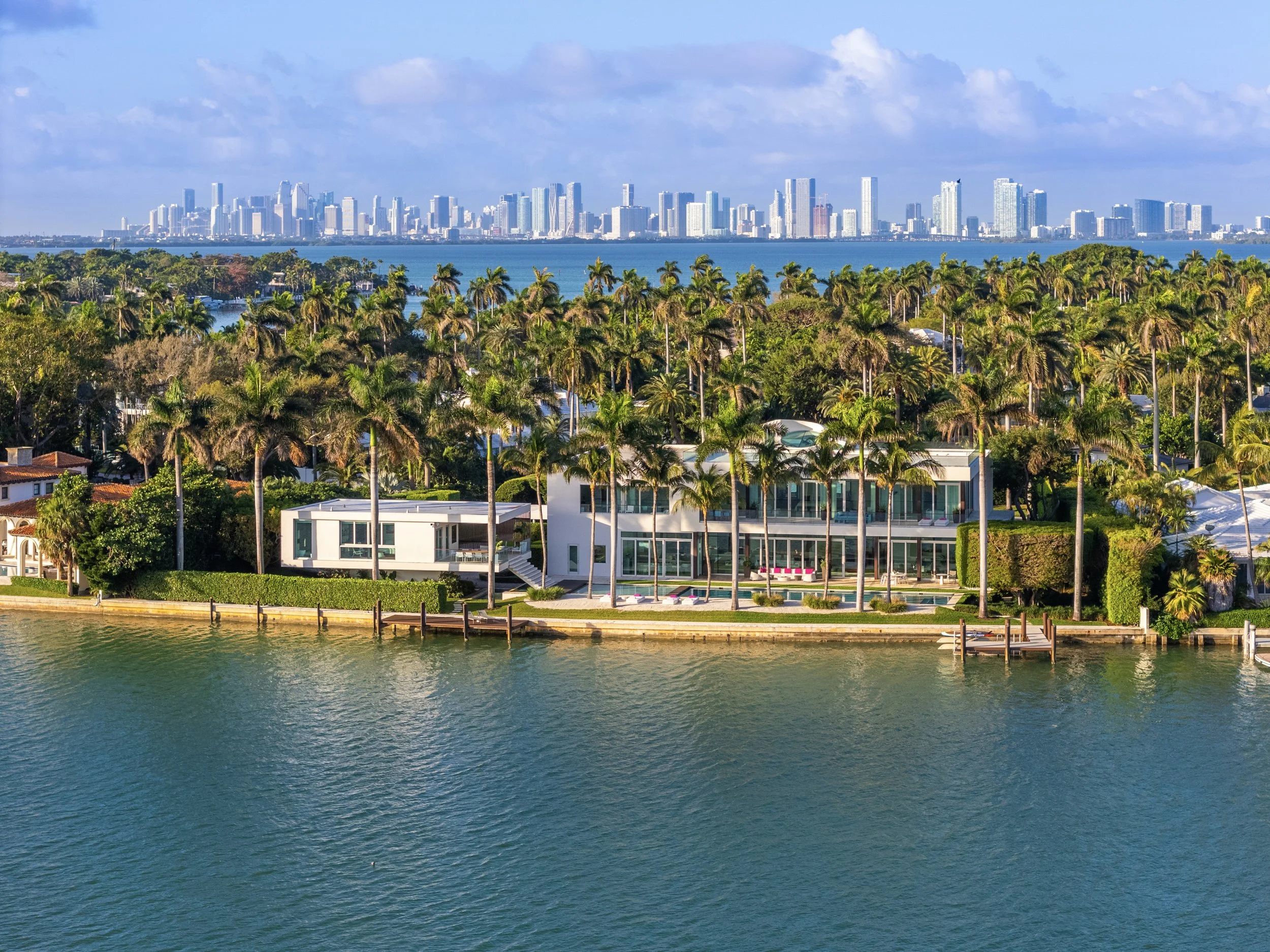 88 La Gorce Circle. The Glaser-Touzet build. Later named OKTO. Sold March 2025 for $74,250,000.