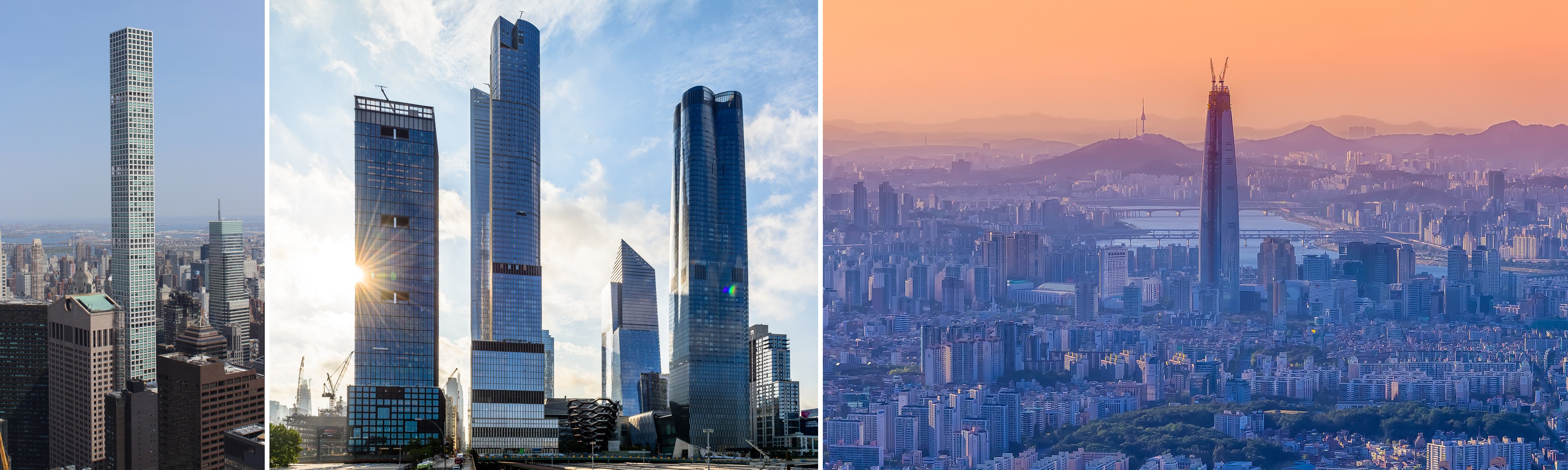 KPF's portfolio includes One Vanderbilt in New York, Hudson Yards, and the Lotte World Tower in Seoul.